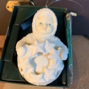 Vintage Snowbabies Christmas Ornament